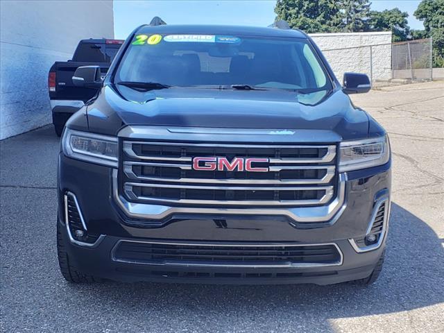 Certified 2020 GMC Acadia AT4 with VIN 1GKKNLLS7LZ218739 for sale in Plymouth, MI