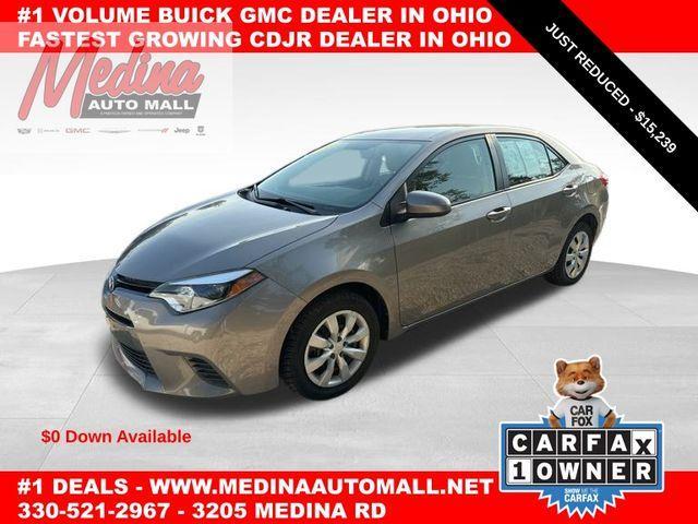 2015 Toyota Corolla Vehicle Photo in MEDINA, OH 44256-9631