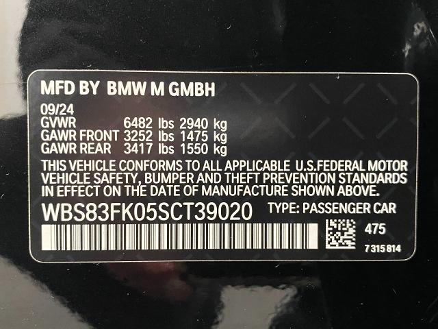 2025 BMW M5 Vehicle Photo in Appleton, WI 54913