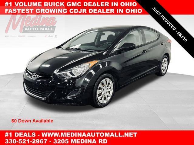 2012 Hyundai ELANTRA Vehicle Photo in MEDINA, OH 44256-9631