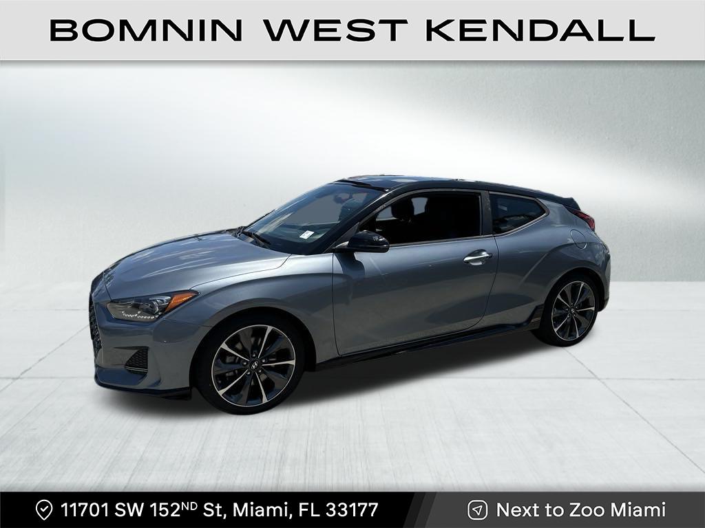 Used 2020 Hyundai Veloster Ultimate with VIN KMHTH6AB8LU024225 for sale in Miami, FL