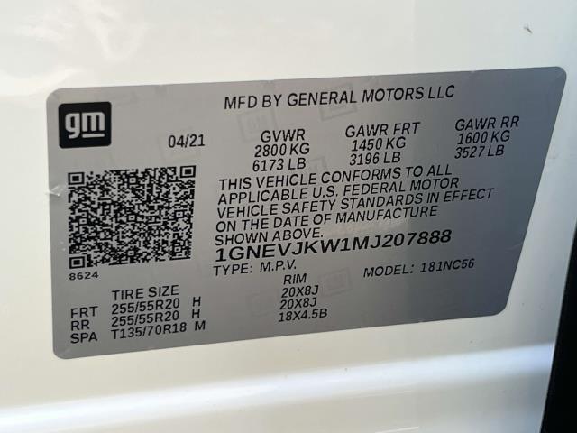 2021 Chevrolet Traverse Vehicle Photo in DOUGLASTON, NY 11362-1062