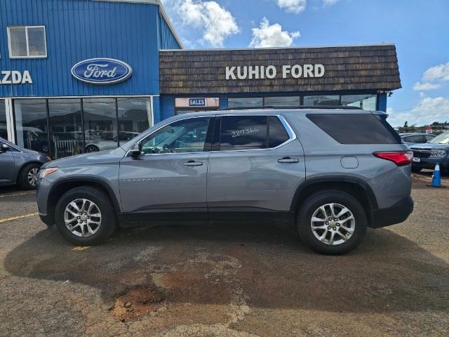 Used 2019 Chevrolet Traverse 1LT with VIN 1GNEVGKW4KJ229366 for sale in Lihue, HI