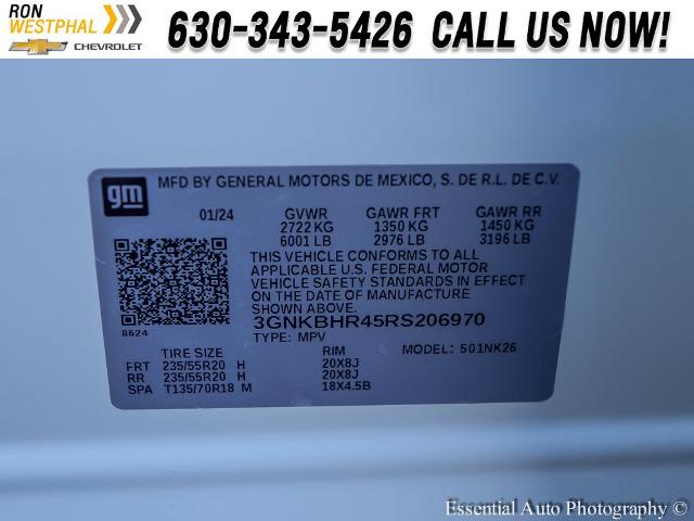 2024 Chevrolet Blazer Vehicle Photo in AURORA, IL 60503-9326