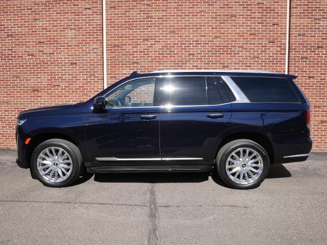 Certified 2023 Cadillac Escalade Premium Luxury with VIN 1GYS4BKL2PR308013 for sale in Minneapolis, Minnesota