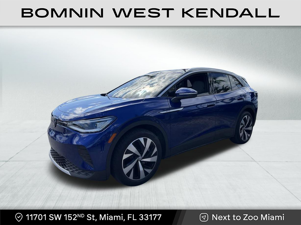 Used 2022 Volkswagen ID.4 PRO S with VIN WVGKMPE23NP063863 for sale in Miami, FL