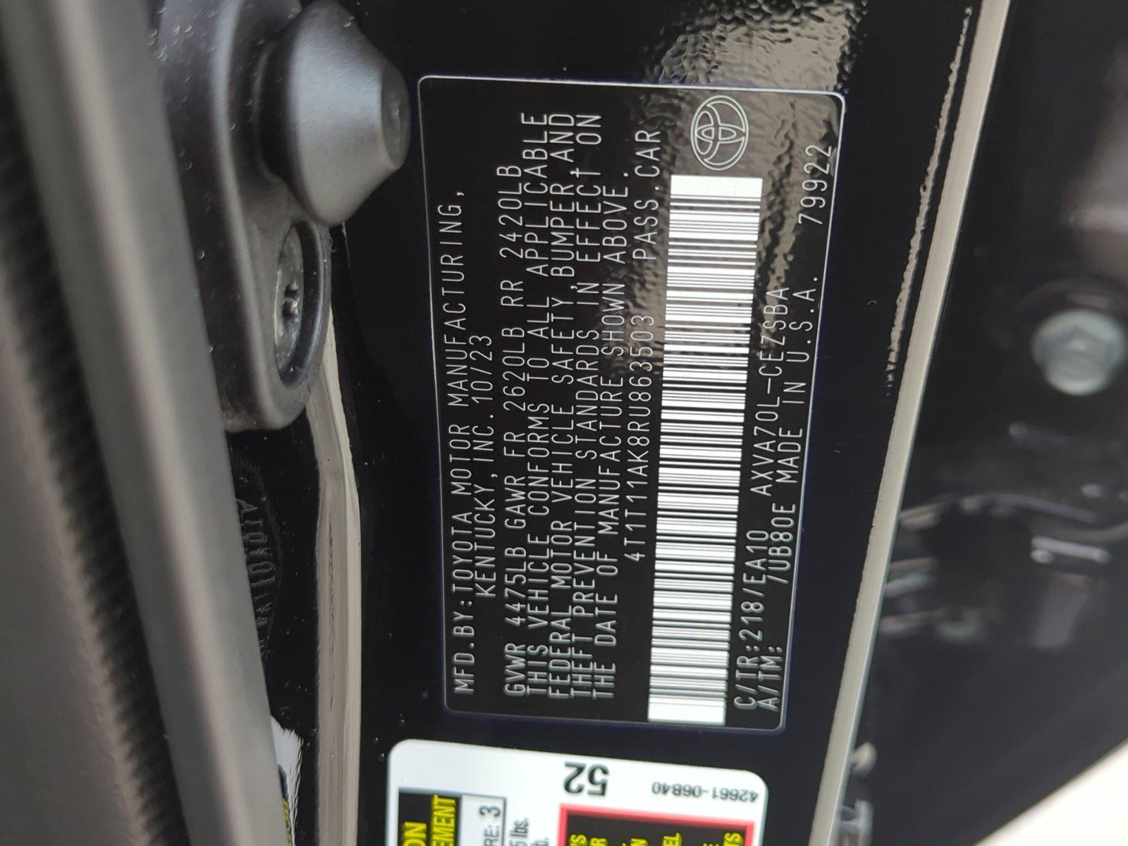 2024 Toyota Camry Vehicle Photo in Ft. Myers, FL 33907