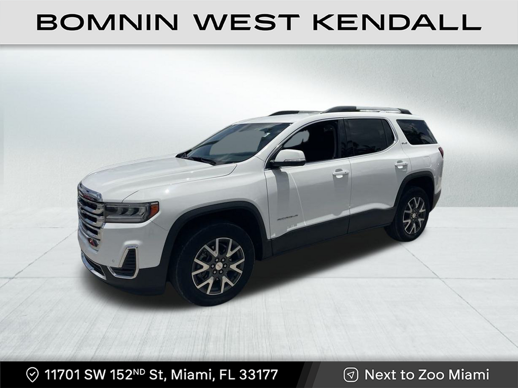 Used 2022 GMC Acadia SLE with VIN 1GKKNKL4XNZ100313 for sale in Miami, FL