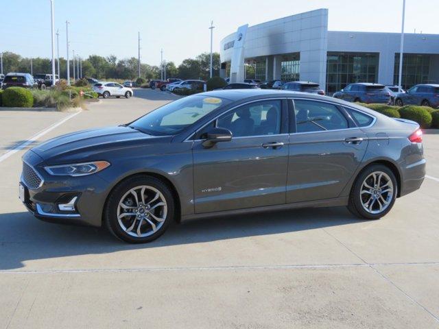 Used 2019 Ford Fusion Hybrid Titanium with VIN 3FA6P0RU0KR273069 for sale in Temple, TX