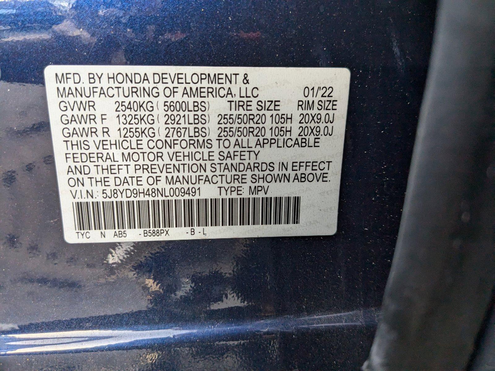 2022 Acura MDX Vehicle Photo in Sanford, FL 32771