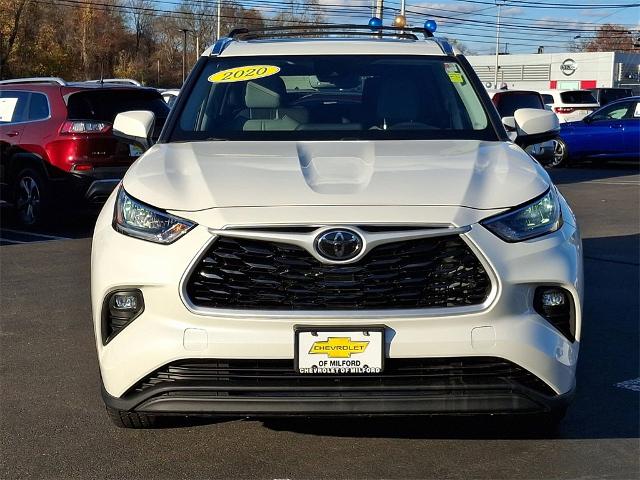 Used 2020 Toyota Highlander XLE with VIN 5TDGZRBH4LS052115 for sale in Milford, CT