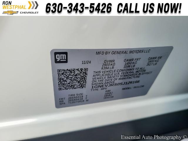 2025 Chevrolet Traverse Vehicle Photo in AURORA, IL 60503-9326