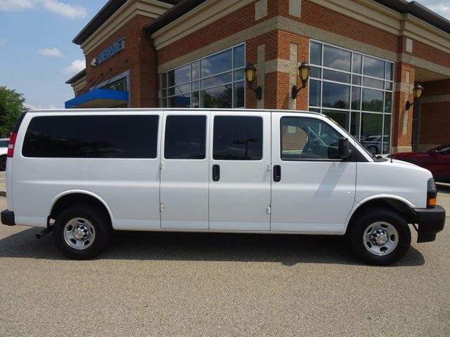 Certified 2023 Chevrolet Express Passenger LS with VIN 1GAZGNFP6P1137915 for sale in Montgomery, OH