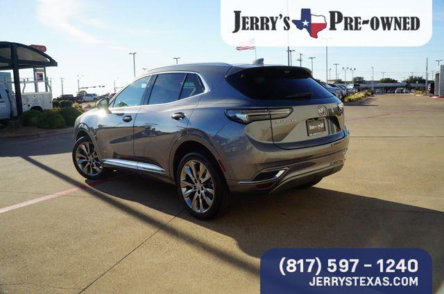 Used 2022 Buick Envision Avenir with VIN LRBFZRR47ND121892 for sale in Weatherford, TX