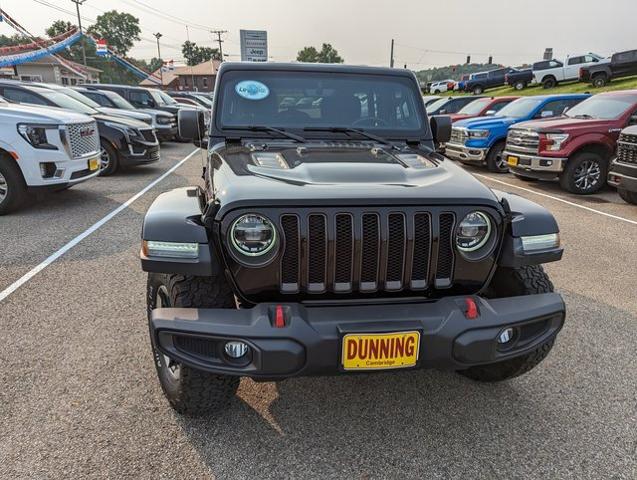 Used 2021 Jeep Wrangler Unlimited Rubicon with VIN 1C4HJXFN3MW516738 for sale in Cambridge, OH