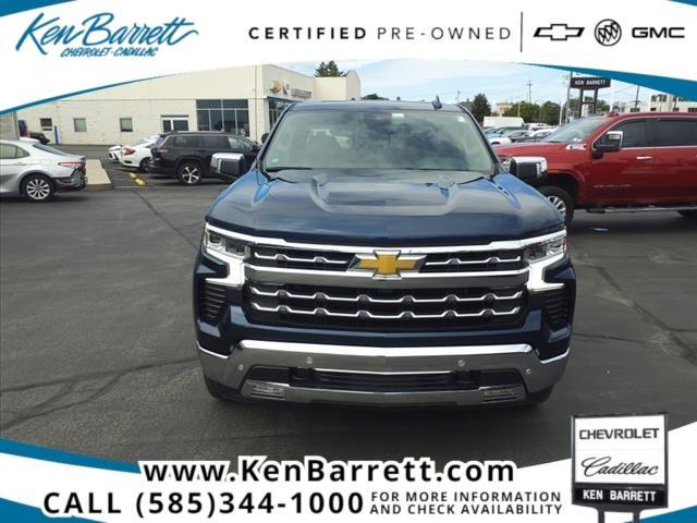 Certified 2023 Chevrolet Silverado 1500 LTZ with VIN 2GCUDGEDXP1134801 for sale in Batavia, NY