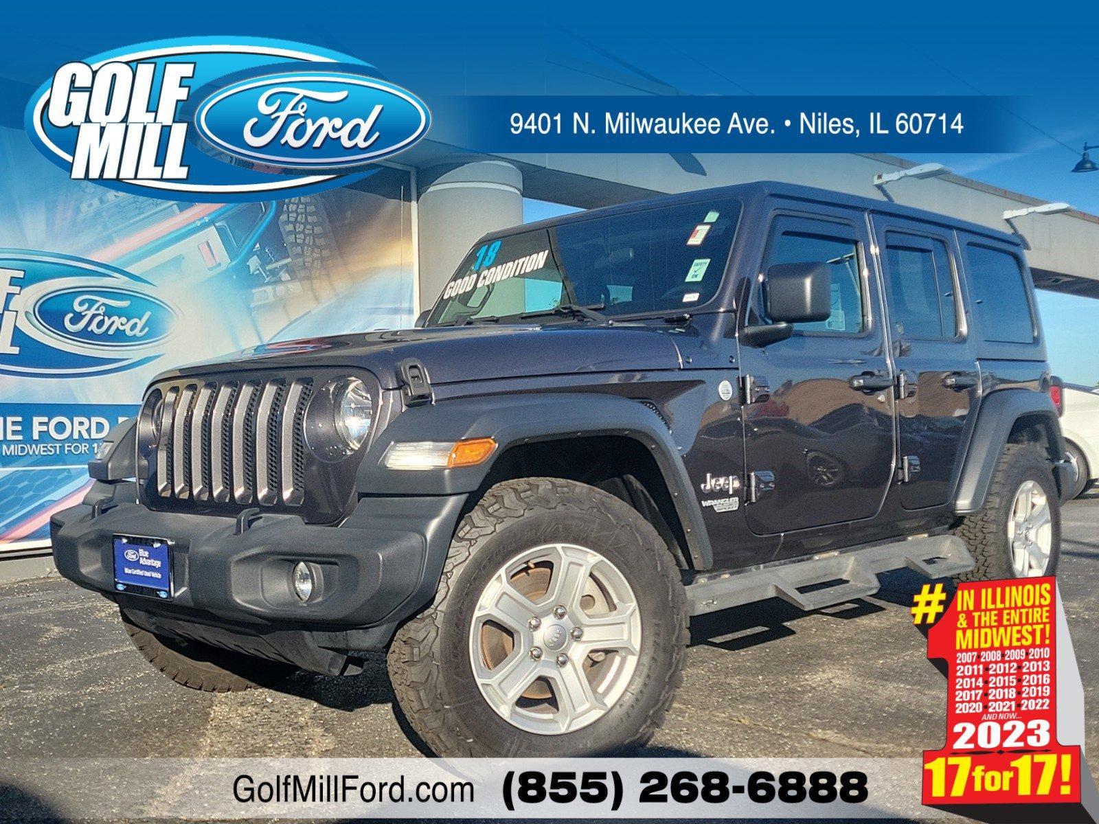 2018 Jeep Wrangler Unlimited Vehicle Photo in Saint Charles, IL 60174