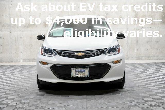 Used 2021 Chevrolet Bolt EV LT with VIN 1G1FY6S08M4108974 for sale in Everett, WA