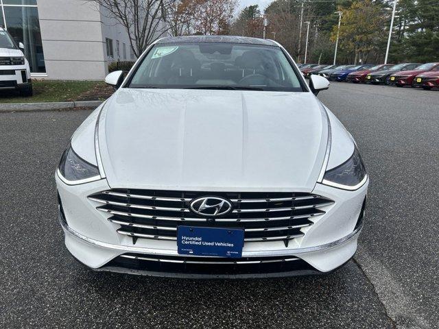 Certified 2022 Hyundai Sonata Hybrid Limited with VIN KMHL54JJ2NA040395 for sale in Brunswick, ME