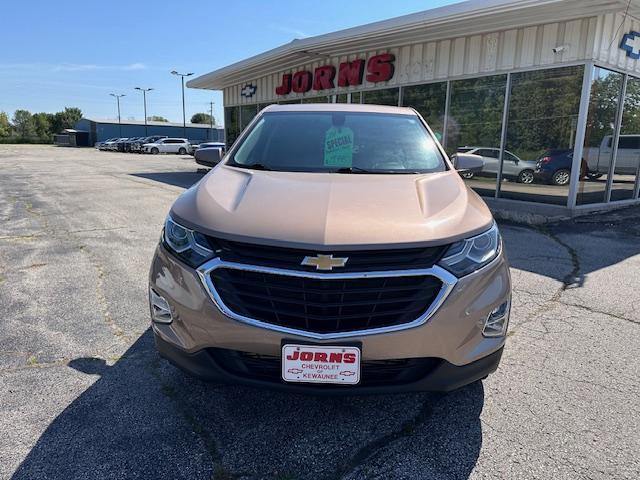 Used 2018 Chevrolet Equinox LT with VIN 3GNAXSEVXJL392240 for sale in Kewaunee, WI