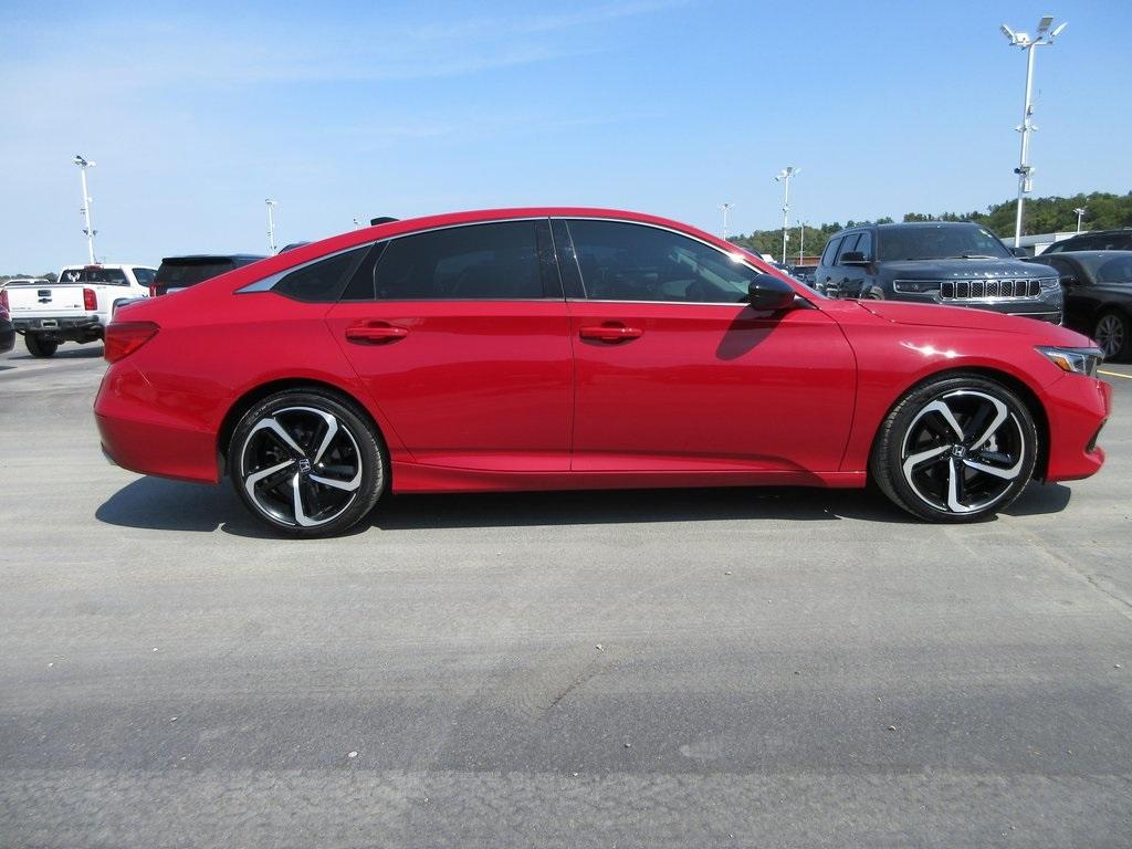 Used 2021 Honda Accord Sport SE with VIN 1HGCV1F42MA079963 for sale in Collinsville, IL