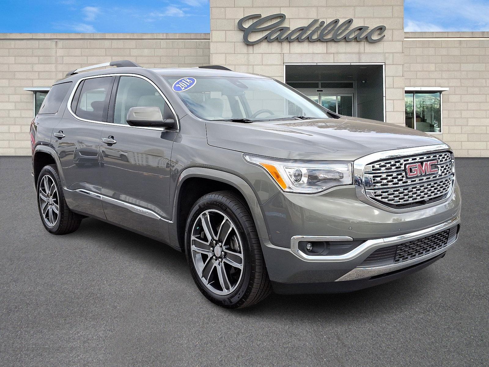 Used 2018 GMC Acadia Denali with VIN 1GKKNXLS2JZ125874 for sale in Plymouth Meeting, PA