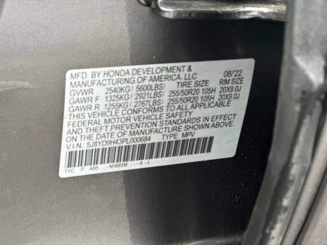 2023 Acura MDX Vehicle Photo in TEMPLE, TX 76504-3447