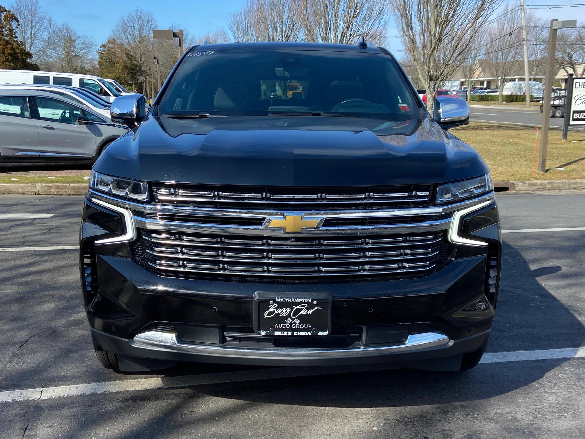 Certified 2021 Chevrolet Tahoe Premier with VIN 1GNSKSKD2MR107445 for sale in Southampton, NY