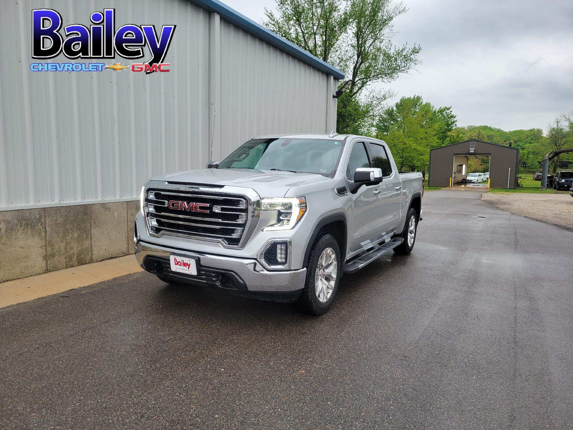 Certified 2021 GMC Sierra 1500 SLT with VIN 3GTU9DED4MG308770 for sale in Willow Springs, MO