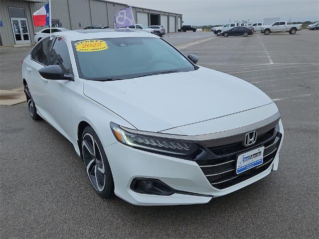 2022 Honda Accord Sedan Vehicle Photo in EASTLAND, TX 76448-3020