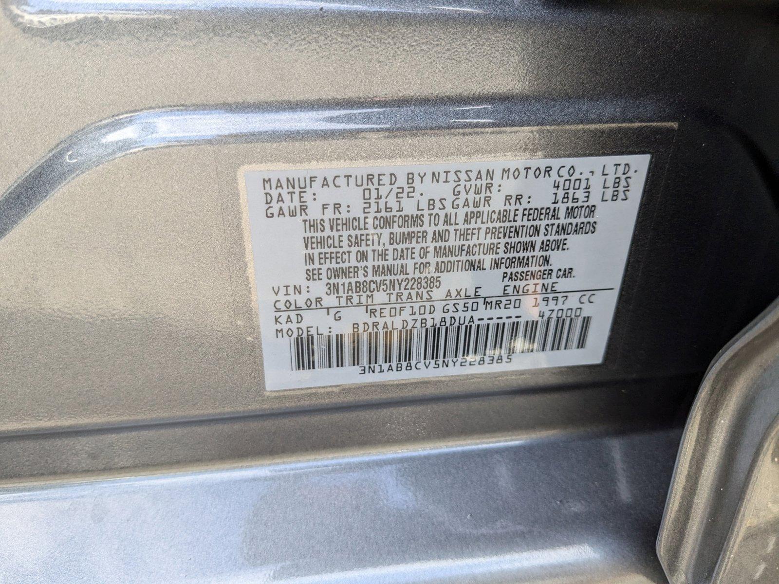 2022 Nissan Sentra Vehicle Photo in MIAMI, FL 33134-2699