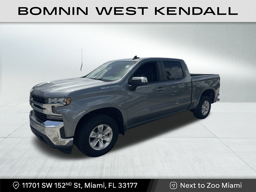 Used 2021 Chevrolet Silverado 1500 LT with VIN 3GCPWCED2MG257995 for sale in Miami, FL