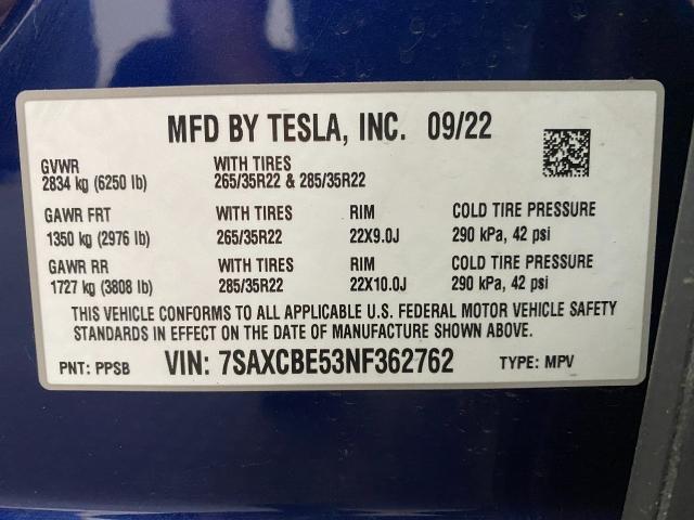 2022 Tesla Model X Vehicle Photo in Appleton, WI 54913