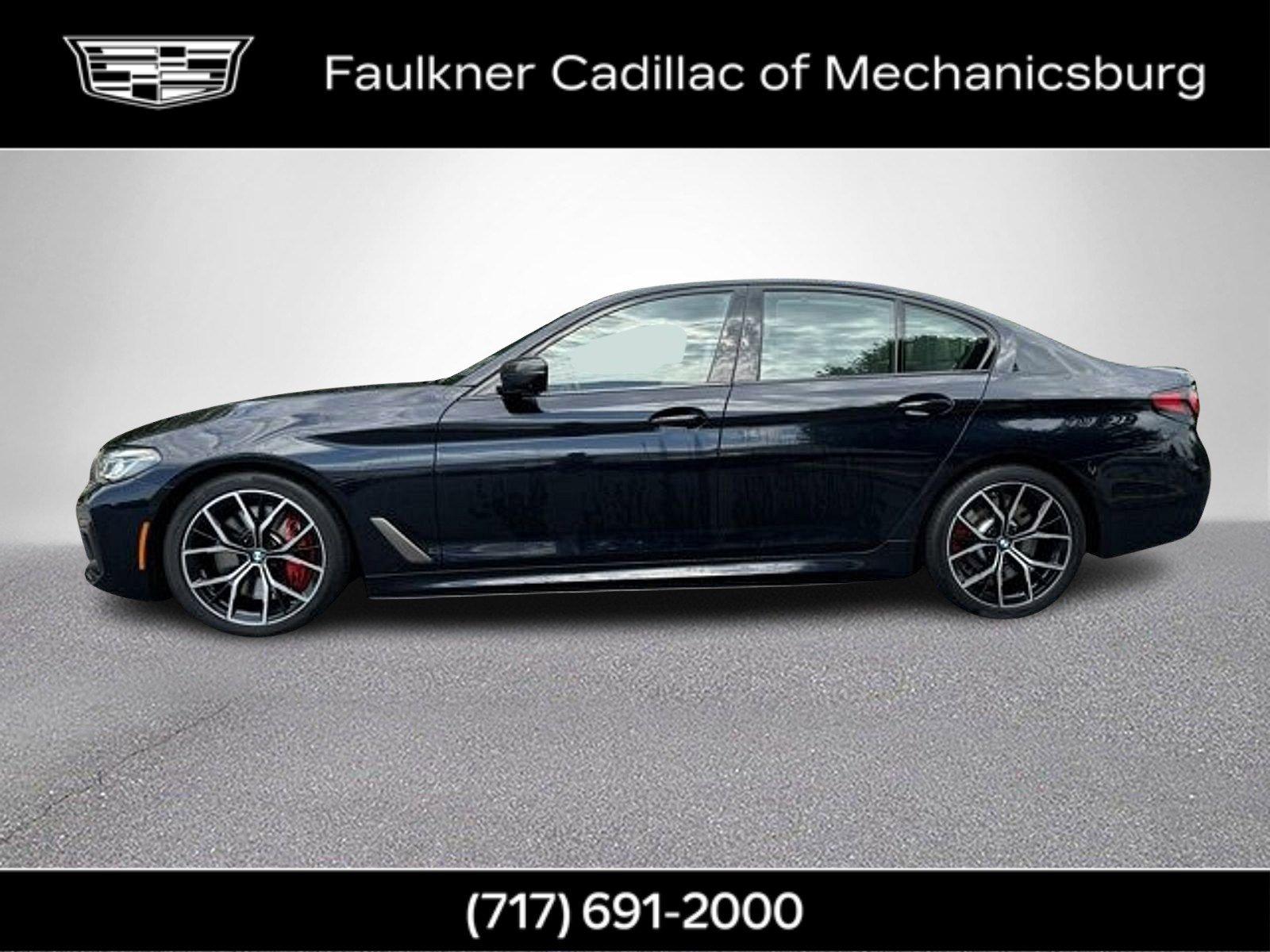 Used 2022 BMW 5 Series M550i with VIN WBA13BK09NCH77030 for sale in Mechanicsburg, PA