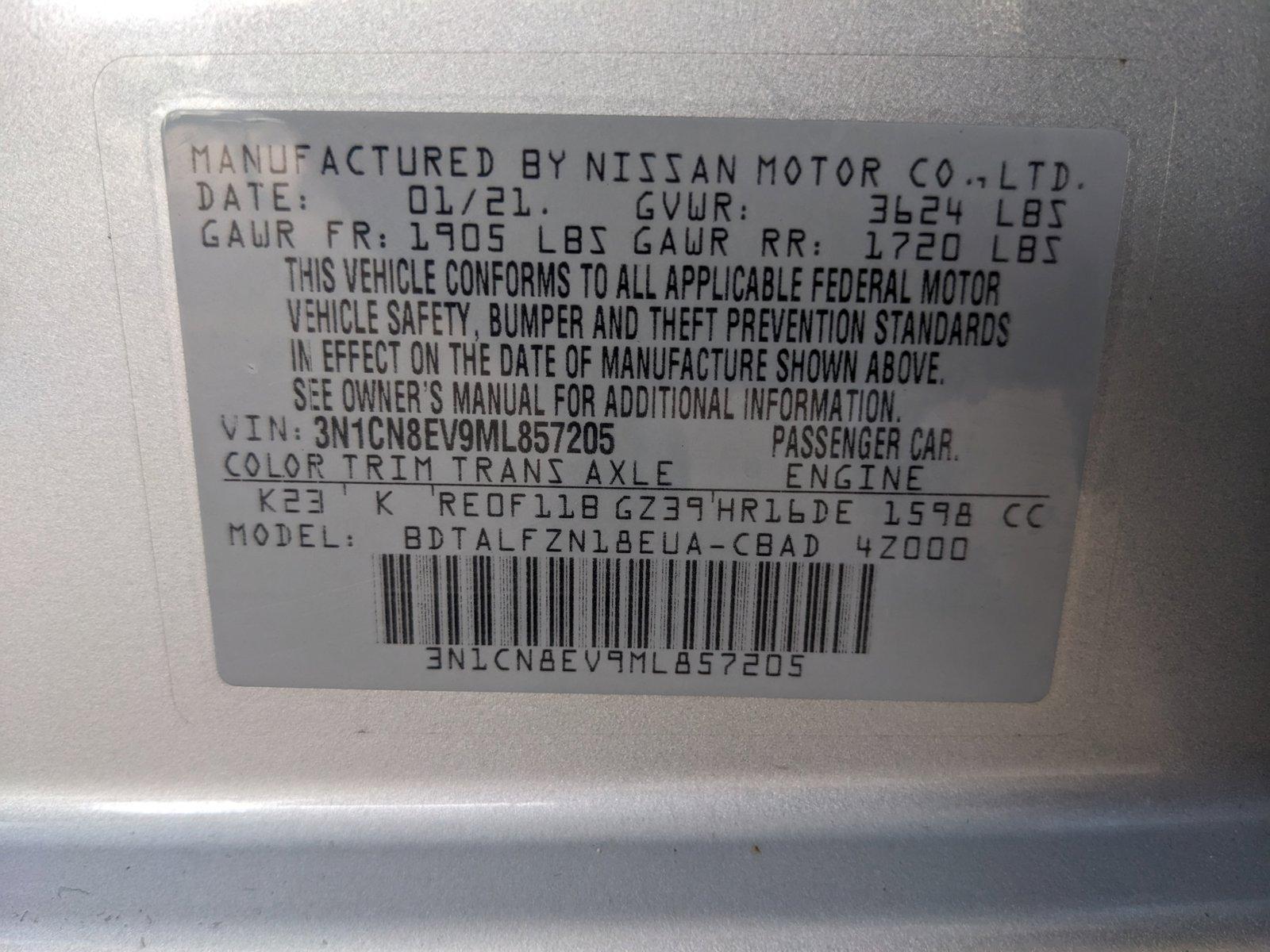 2021 Nissan Versa Vehicle Photo in HOUSTON, TX 77034-5009