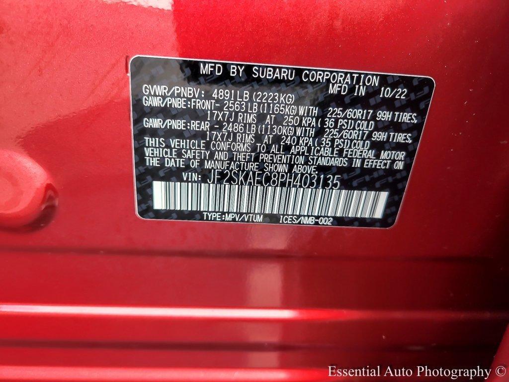 2023 Subaru Forester Vehicle Photo in Plainfield, IL 60586