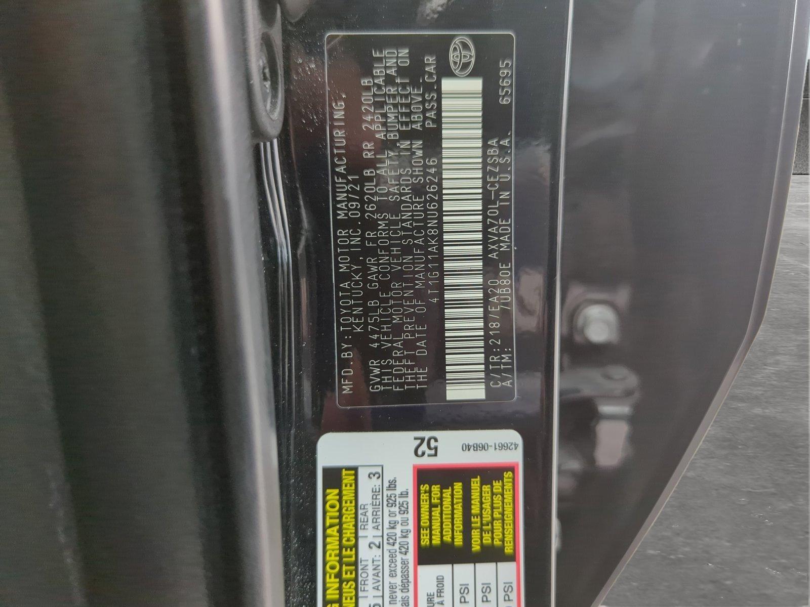 2022 Toyota Camry Vehicle Photo in Ft. Myers, FL 33907