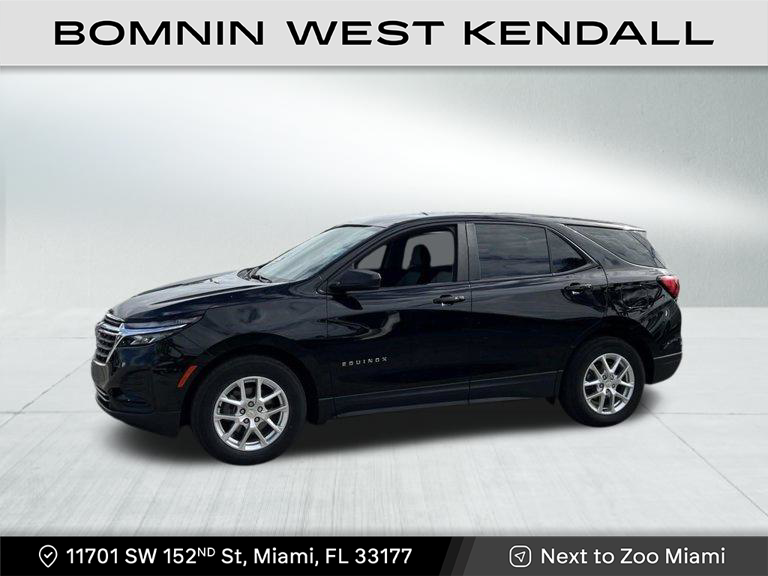 Used 2022 Chevrolet Equinox LS with VIN 2GNAXHEV8N6101568 for sale in Miami, FL