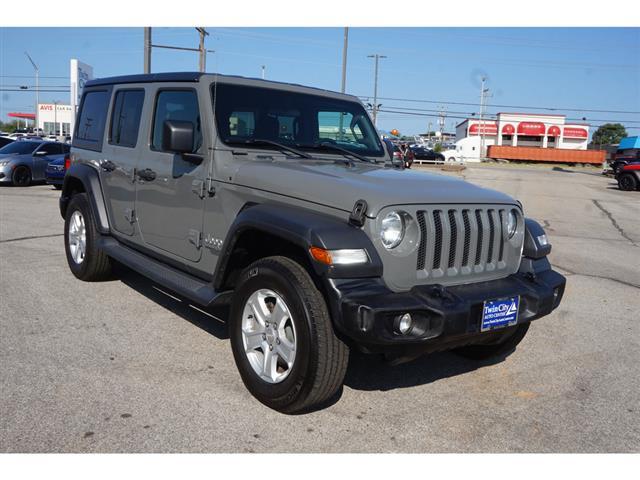 Used 2020 Jeep Wrangler Unlimited Sport S with VIN 1C4HJXDNXLW127452 for sale in Alcoa, TN