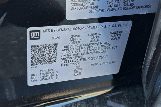 2025 GMC Sierra 1500 Vehicle Photo in ELK GROVE, CA 95757-8703