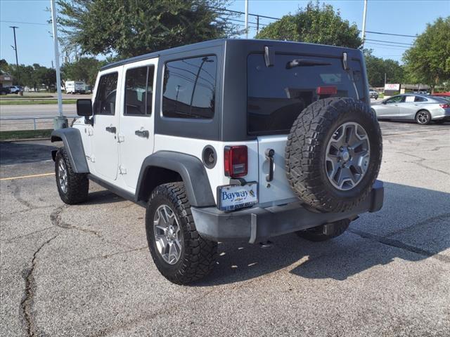 Used 2017 Jeep Wrangler Unlimited Rubicon with VIN 1C4BJWFG6HL567496 for sale in Pearland, TX