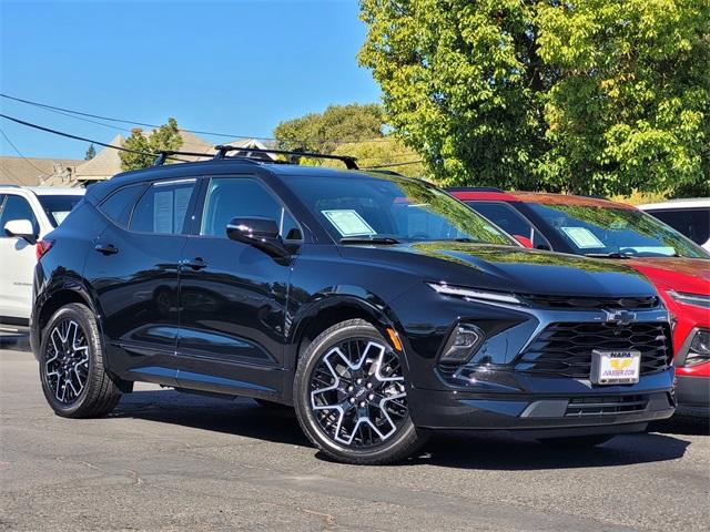 Used 2023 Chevrolet Blazer RS with VIN 3GNKBKRSXPS233560 for sale in Napa, CA