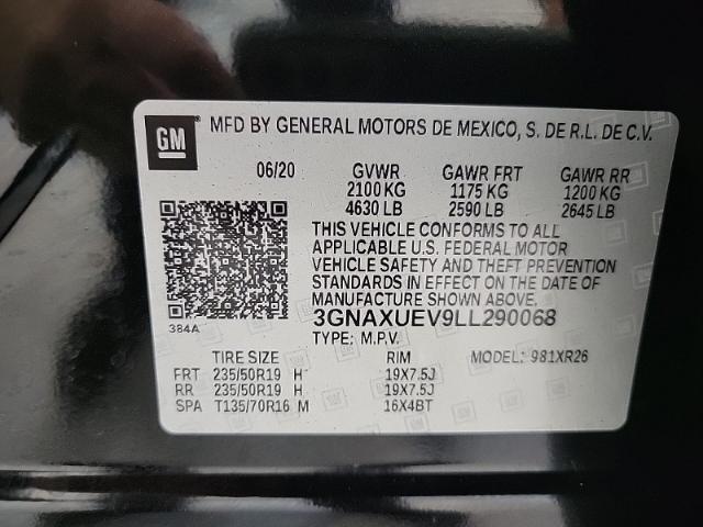 2020 Chevrolet Equinox Vehicle Photo in NEENAH, WI 54956-2243