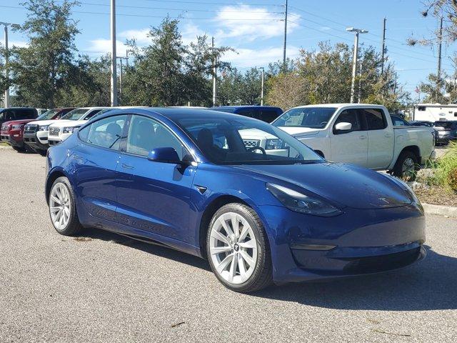 Used 2022 Tesla Model 3 Base with VIN 5YJ3E1EA4NF190271 for sale in Orlando, FL