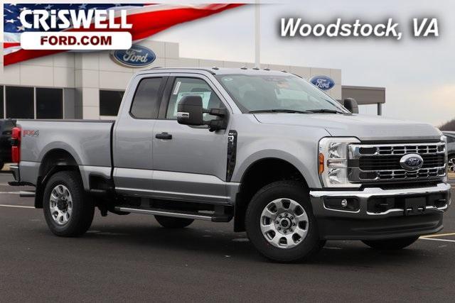 New 2024 Silver Ford XLT 4WD SuperCab 6.75' Box Super Duty F-250 SRW ...