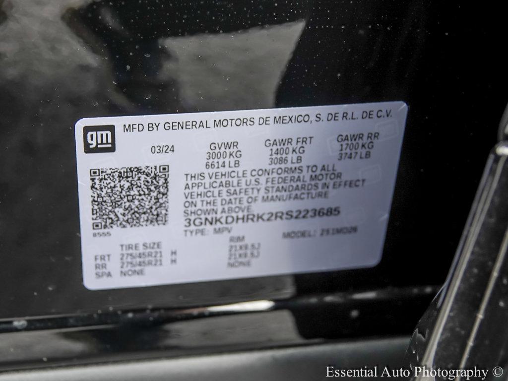 2024 Chevrolet Blazer EV Vehicle Photo in AURORA, IL 60503-9326