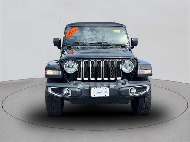 Used 2019 Jeep Wrangler Unlimited Sahara with VIN 1C4HJXEG6KW531461 for sale in Hicksville, NY