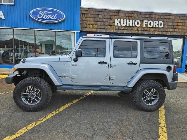 Used 2015 Jeep Wrangler Unlimited Sahara with VIN 1C4BJWEG0FL503940 for sale in Lihue, HI