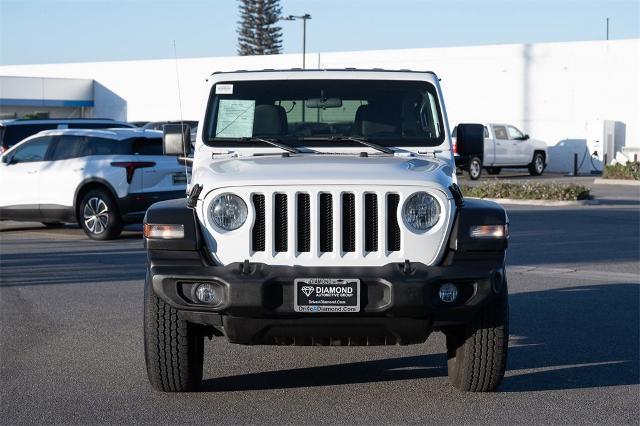 Used 2021 Jeep Wrangler Unlimited Sport S with VIN 1C4HJXDN1MW624276 for sale in San Bernardino, CA