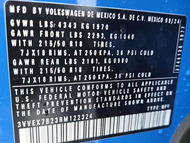 2024 Volkswagen Taos Vehicle Photo in WEATHERFORD, TX 76087